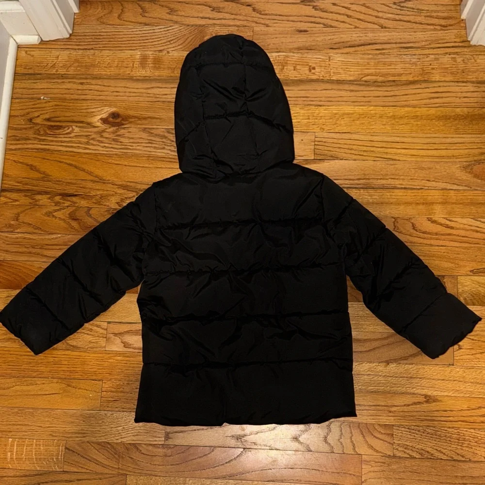GAP Kids‎ Black Hooded Puffer Jacket size XS